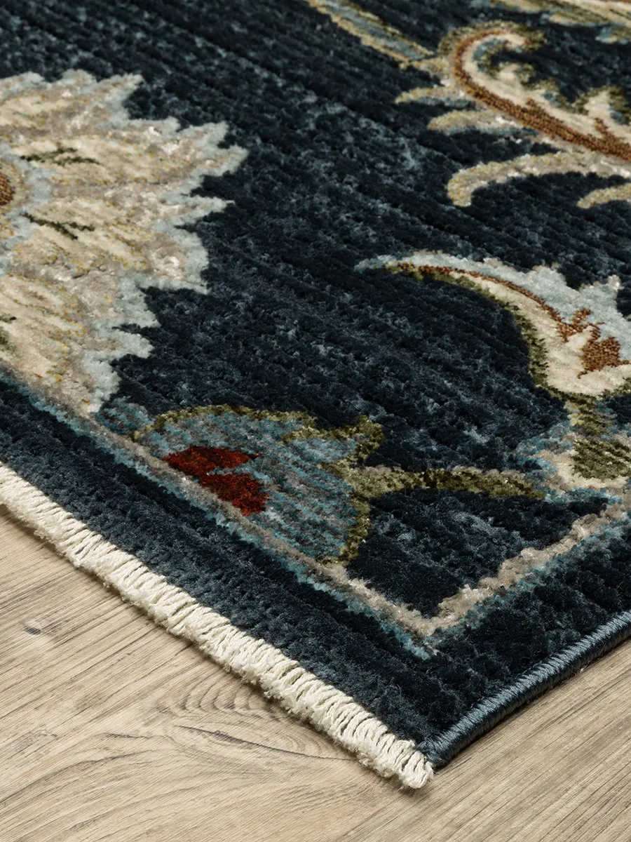 Capella 6'7" x 9'6" Blue Rug