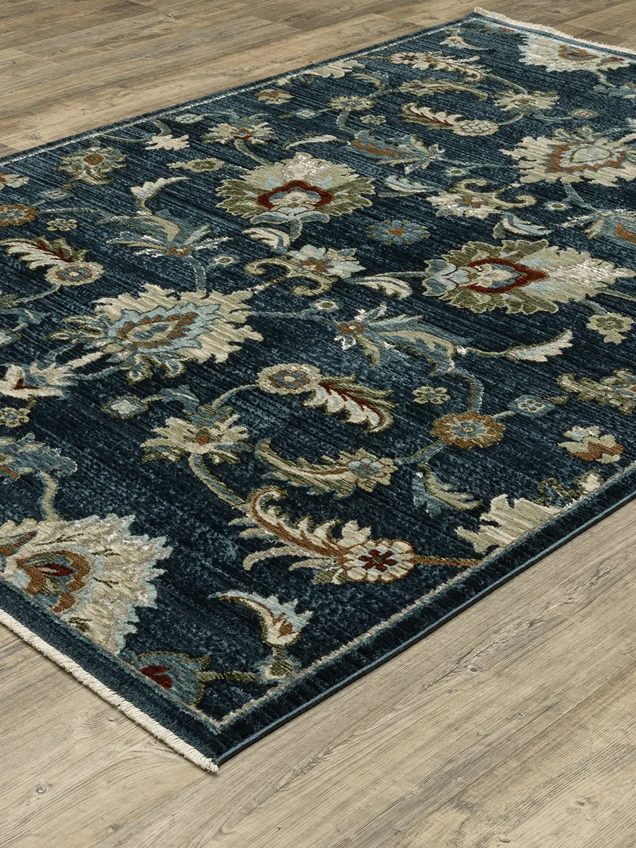 Capella 6'7" x 9'6" Blue Rug