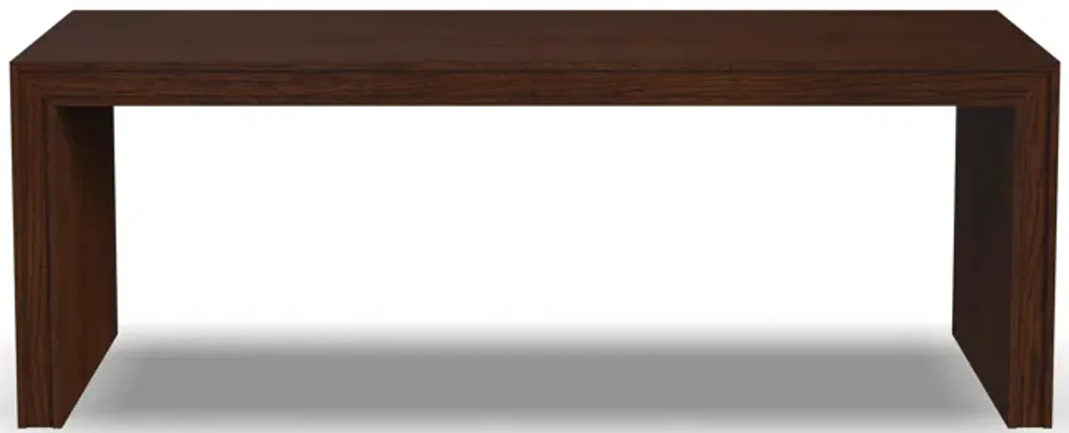 Waterfall Brown Rectangular Coffee Table