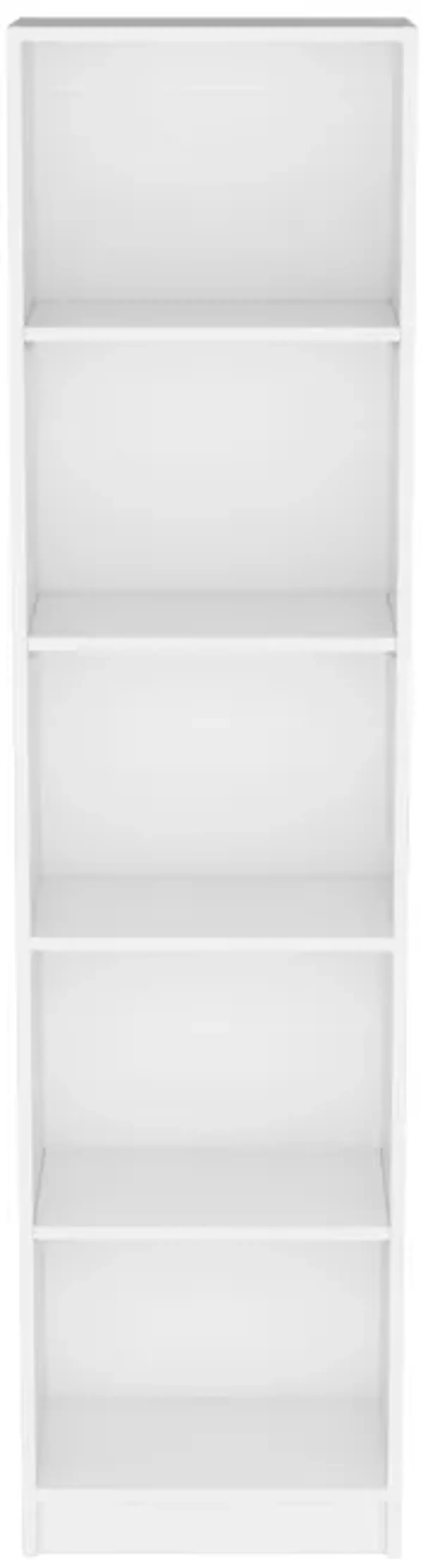 DEPOT E-SHOP Vinton XS Bookcase Compact Bookshelf with Multiple Shelves, White