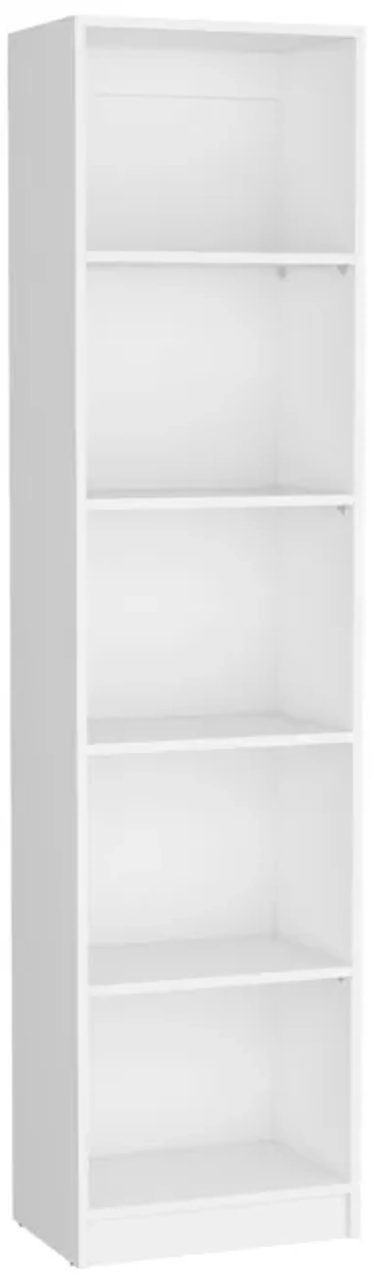 DEPOT E-SHOP Vinton XS Bookcase Compact Bookshelf with Multiple Shelves, White