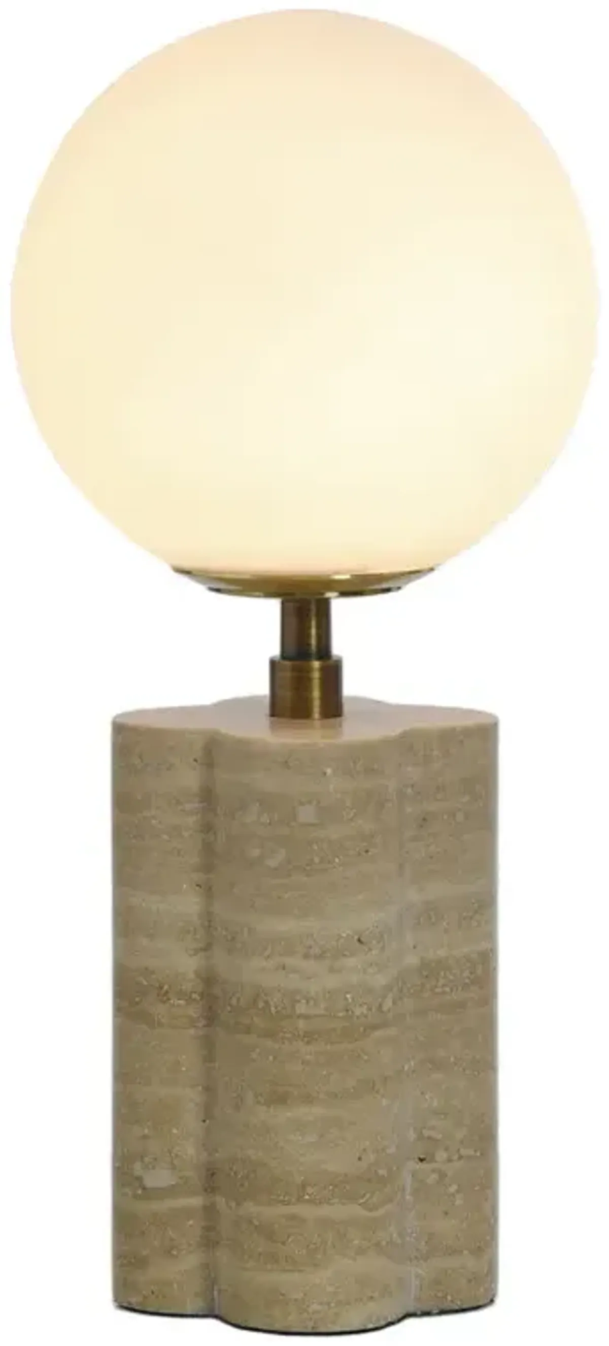 The Orion Marble Globe Lamp