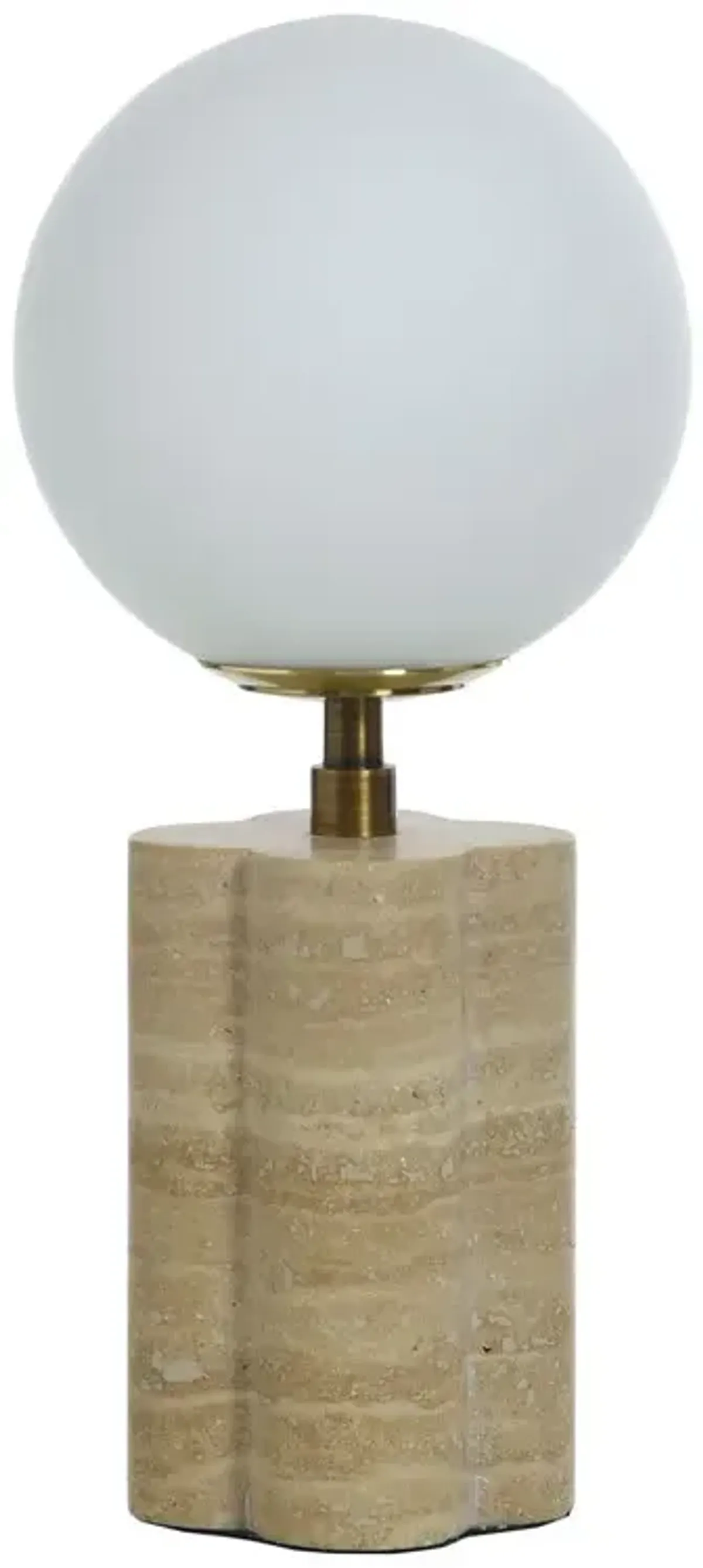 The Orion Marble Globe Lamp