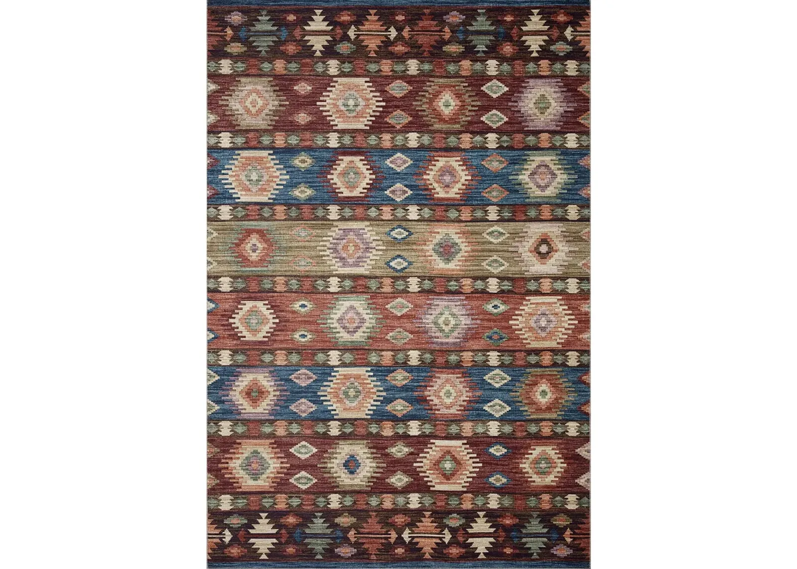 Zion ZIO06 Fiesta/Multi 5' x 7'6" Rug