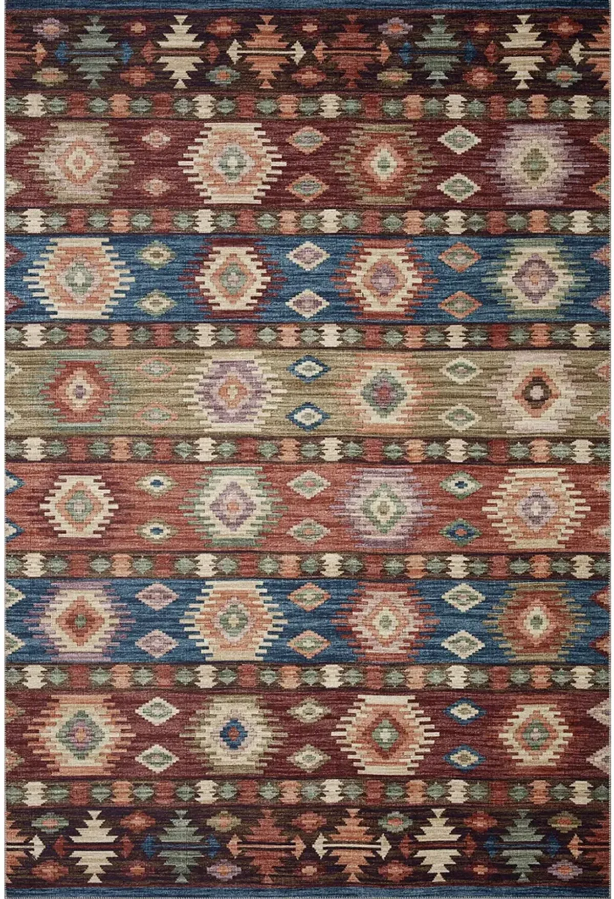 Zion ZIO06 Fiesta/Multi 5' x 7'6" Rug