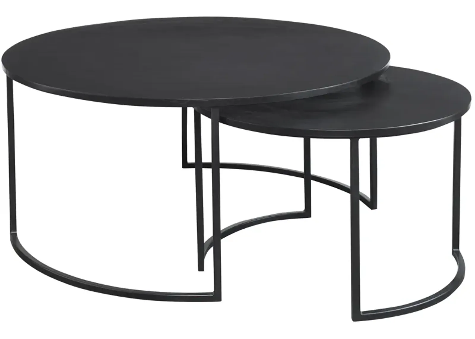 Barnette Modern Nesting Coffee Tables (Set of 2)