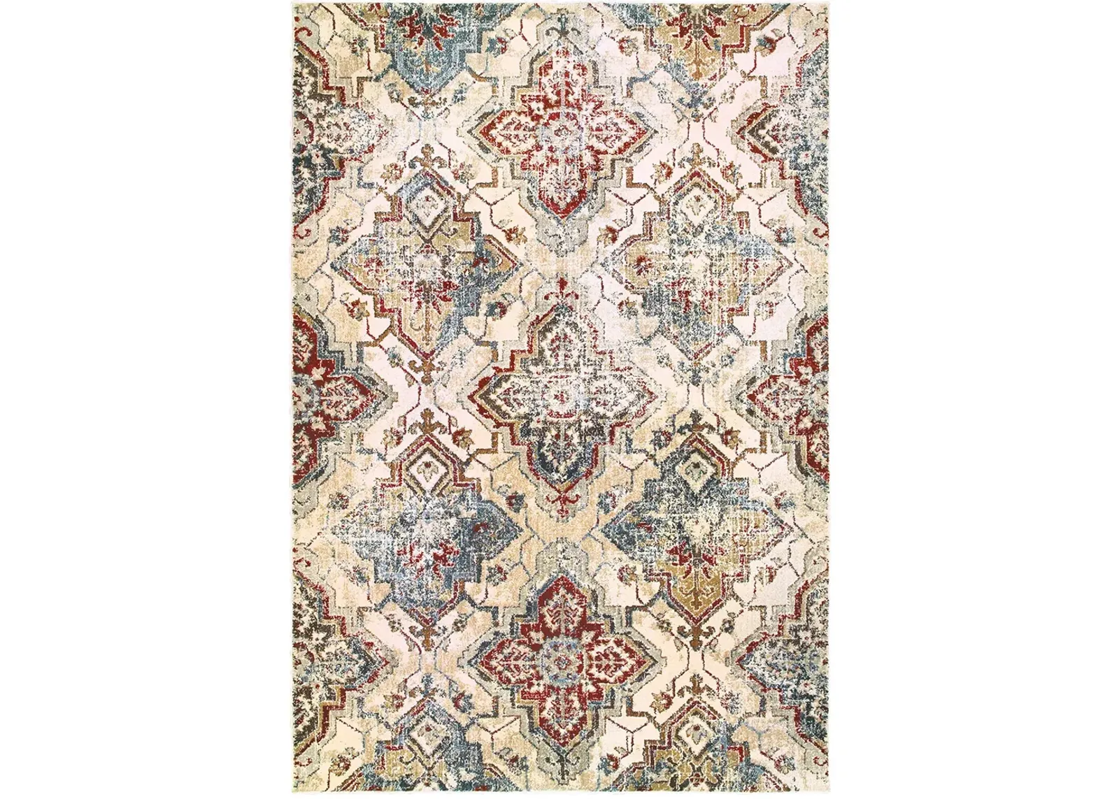 Empire 3'10" x 5'5" Ivory Rug