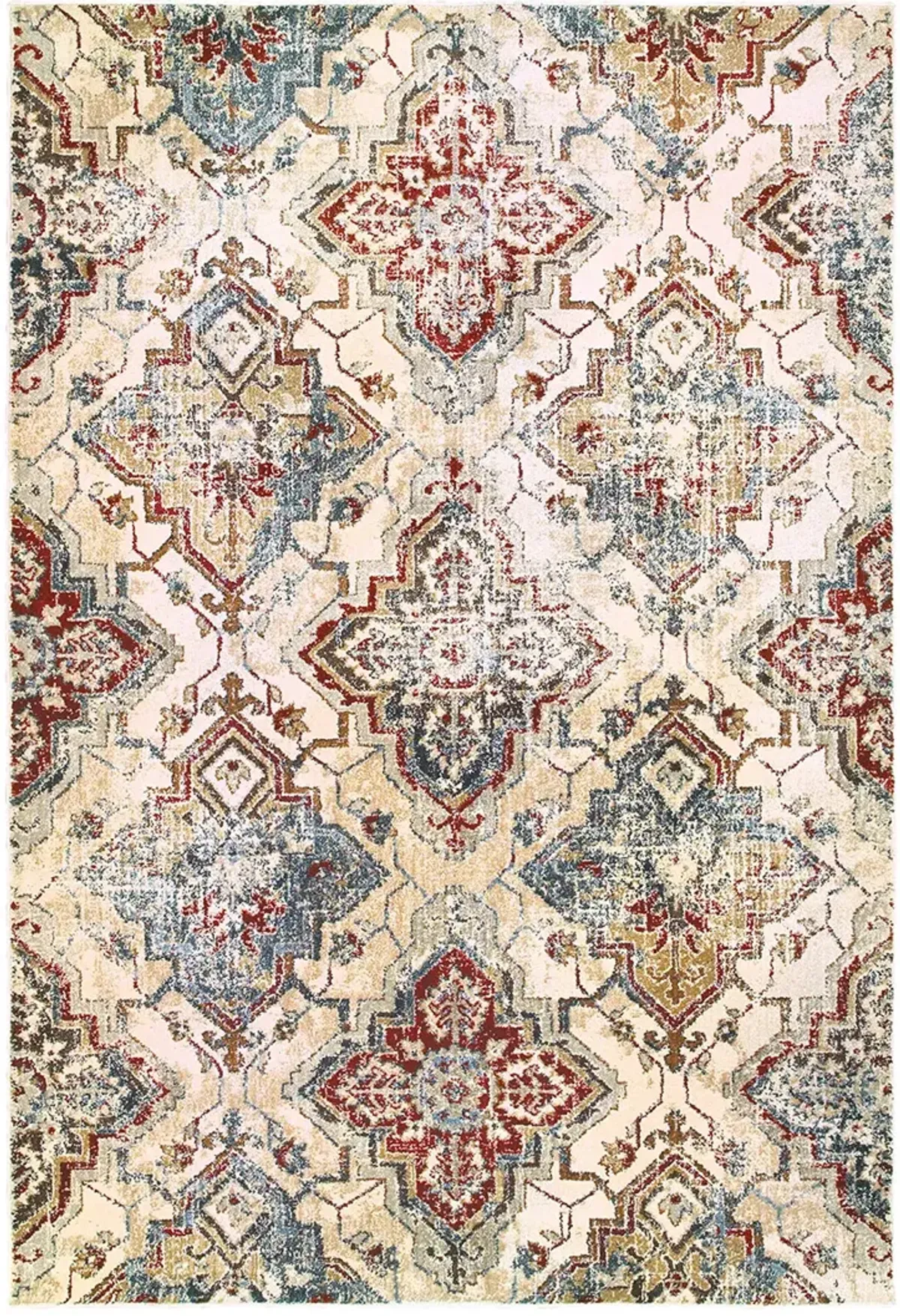 Empire 3'10" x 5'5" Ivory Rug