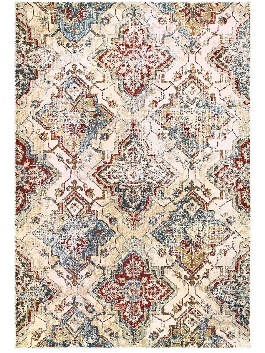 Empire 3'10" x 5'5" Ivory Rug