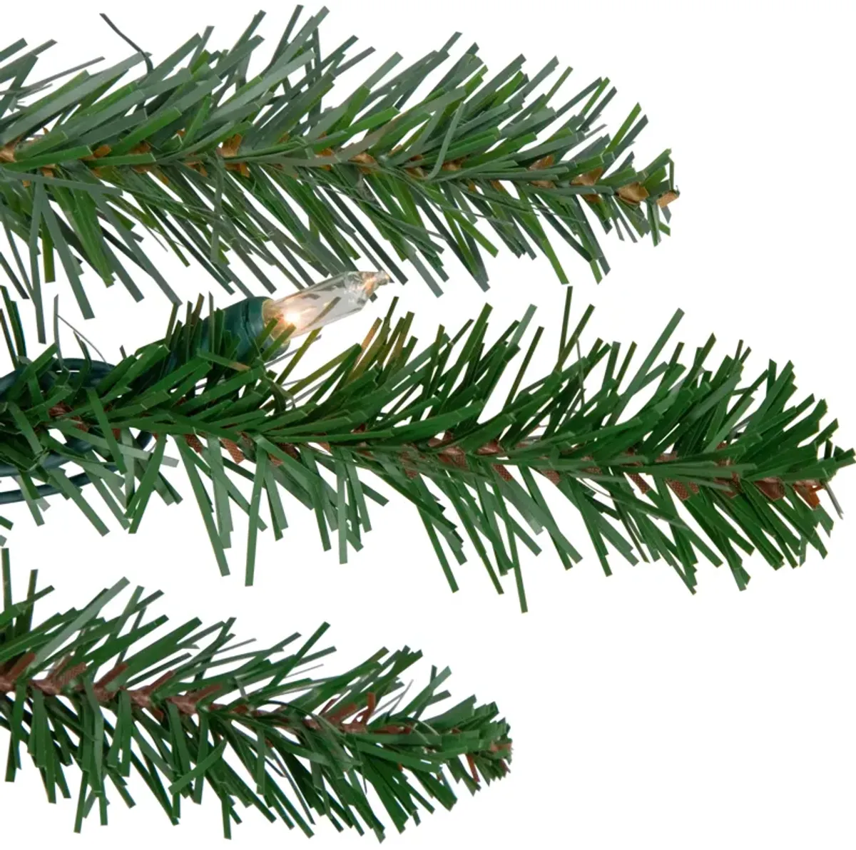 9' x 14" Pre-Lit Grande Spruce Artificial Christmas Garland  Clear Lights