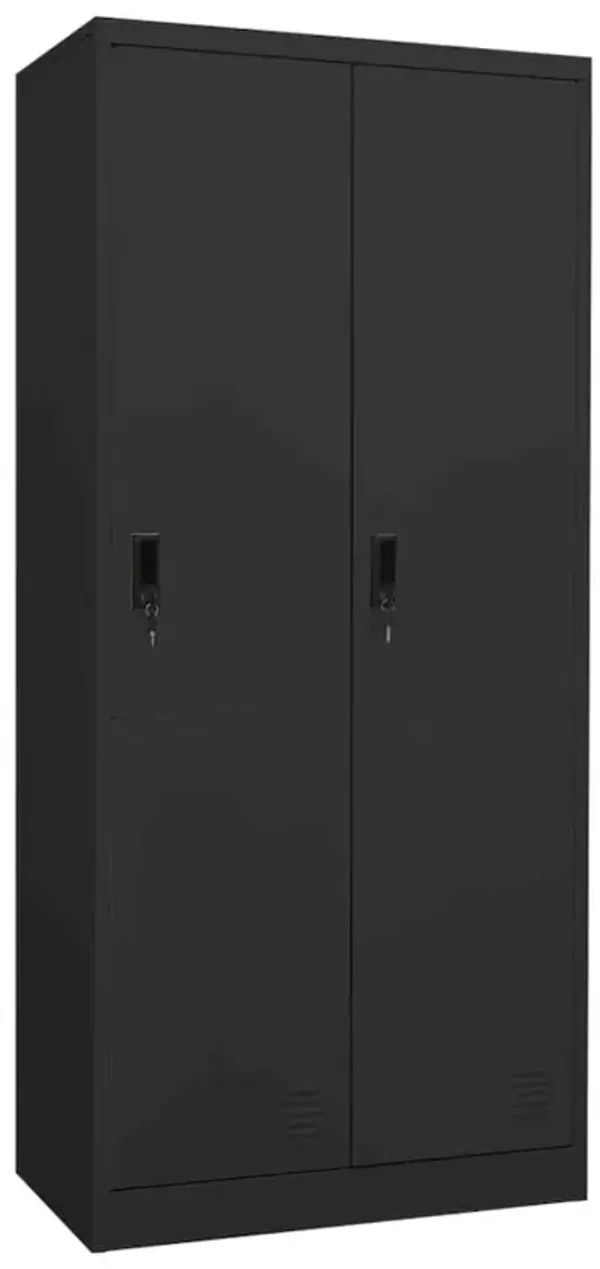 Wardrobe Anthracite Steel