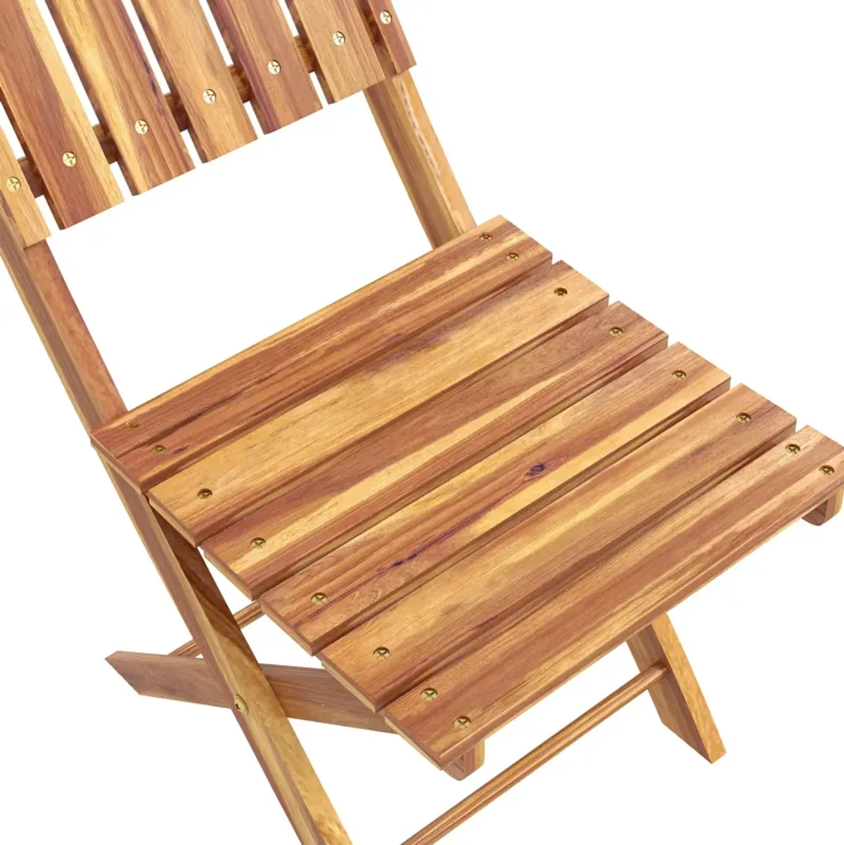 Streamdale Charming Acacia Wood Patio Bistro Set for Brunch and Beyond
