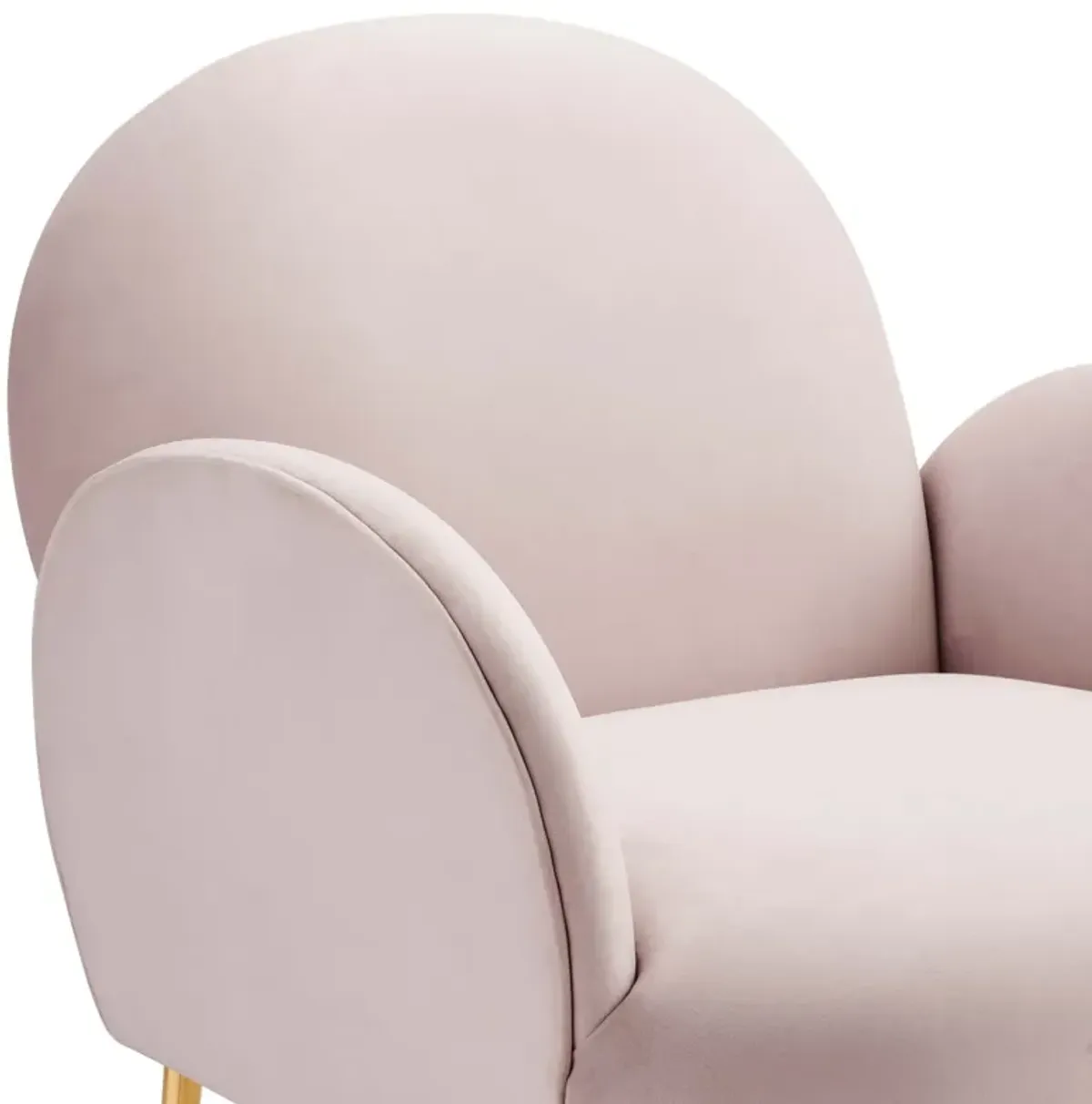 Transcend Performance Velvet Armchair