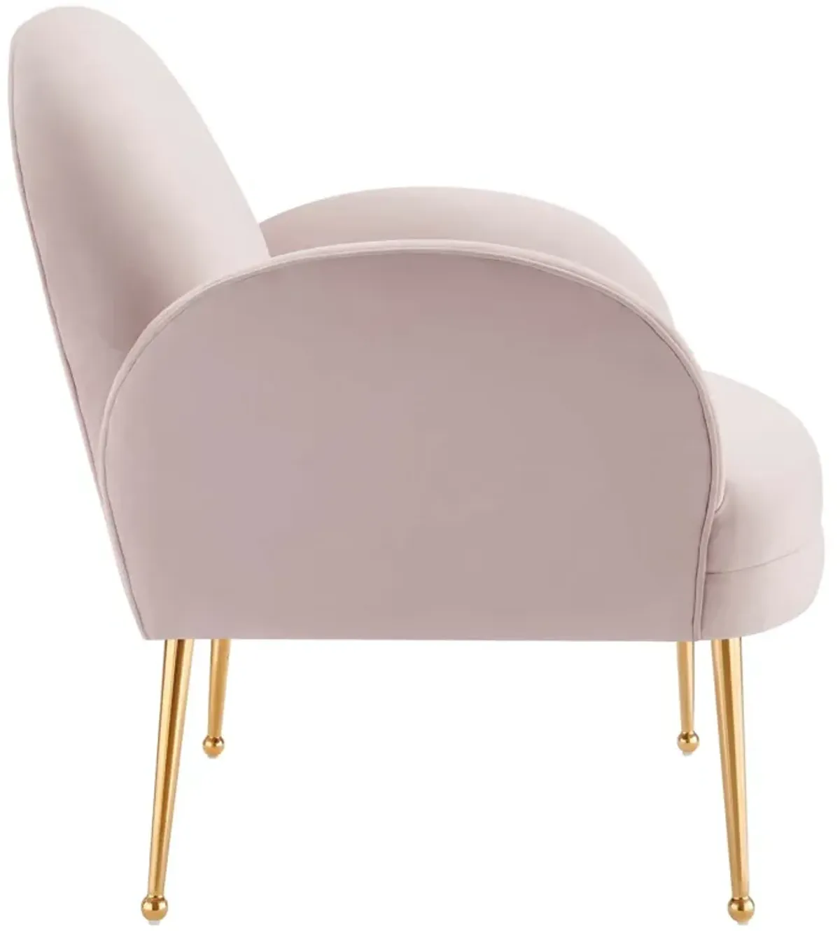 Transcend Performance Velvet Armchair