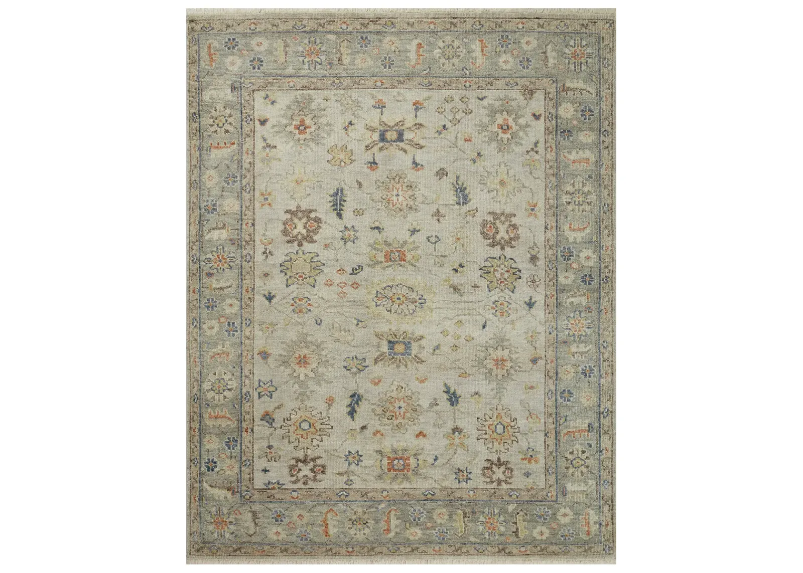 Helena HEL09 Stone/Multi 8'6" x 11'6" Rug