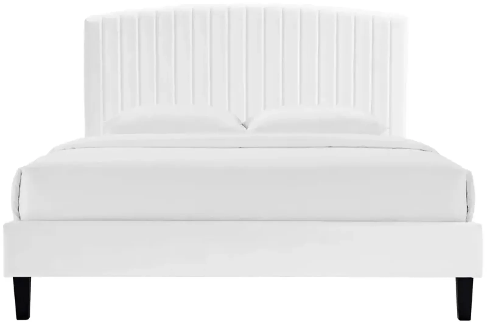 Modway - Alessi Performance Velvet Full Platform Bed