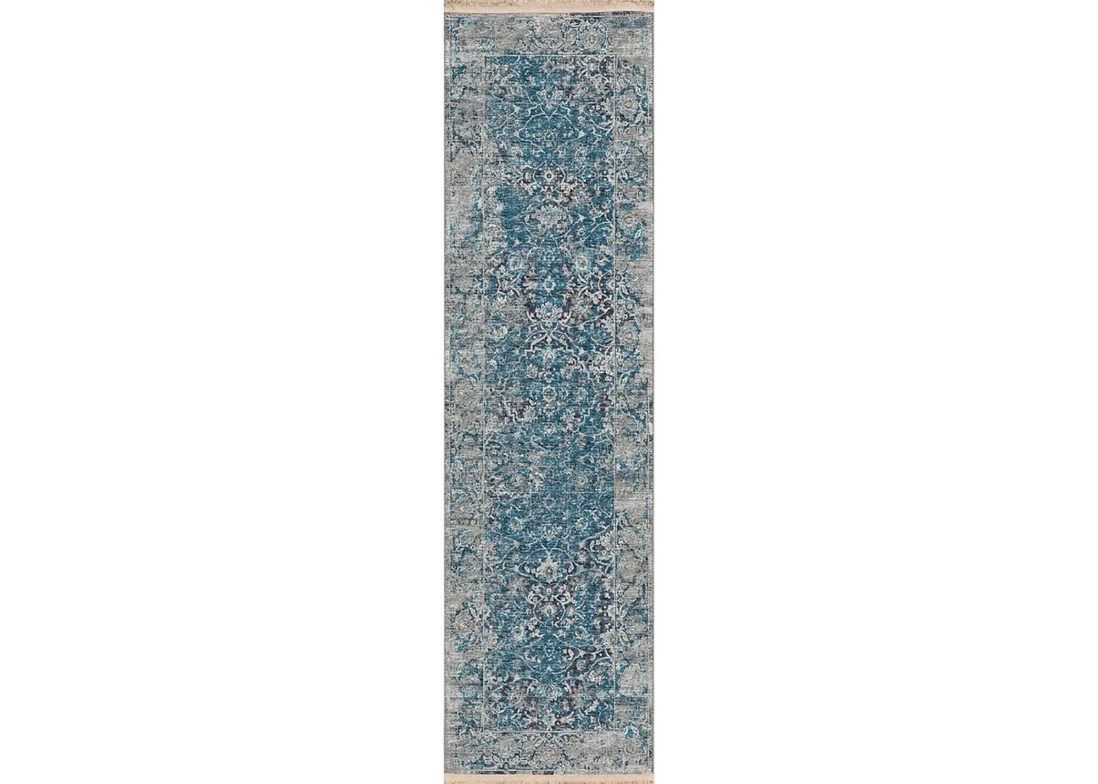 Marbella MB2 Navy 2'3" x 12' Rug