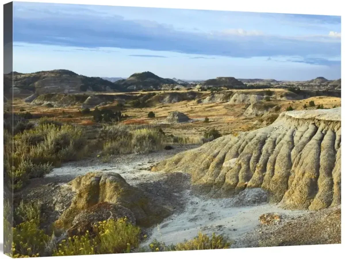 Badlands, South Unit, Theodore Roosevelt National Park, North Dakota-Canvas Art-32x24
