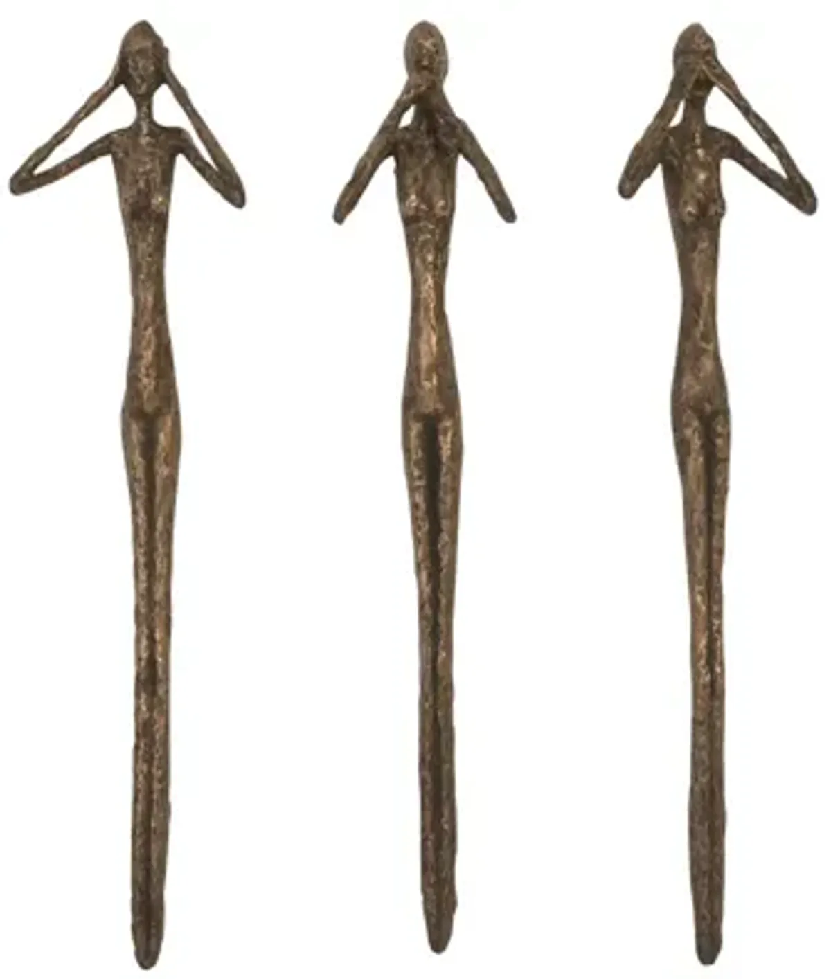 See, Speak, Hear No Evil Art Set of 3