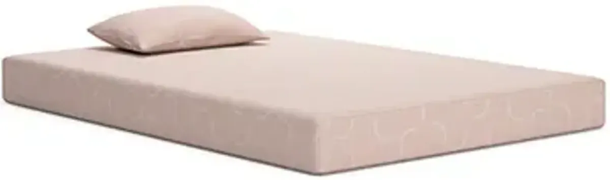 iKidz Coral Twin Mattress and Pillow