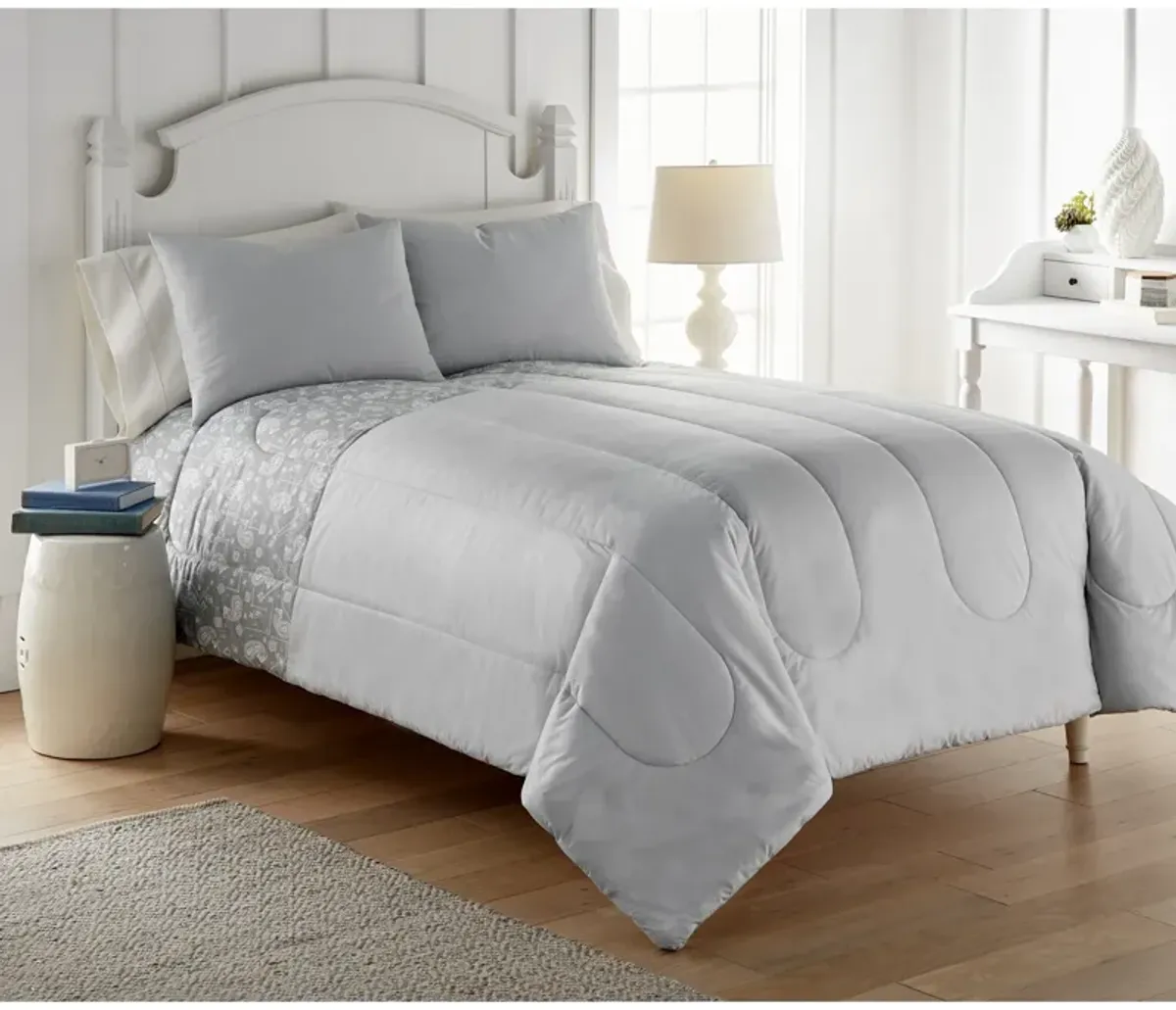 Micro Flannel 6 in 1 Comforter Set