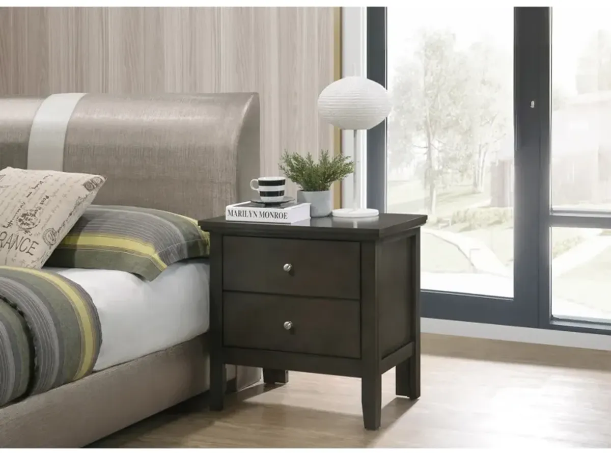 Primo 2-Drawer Nightstand (24 in. H x 15.5 in. W x 19 in. D)