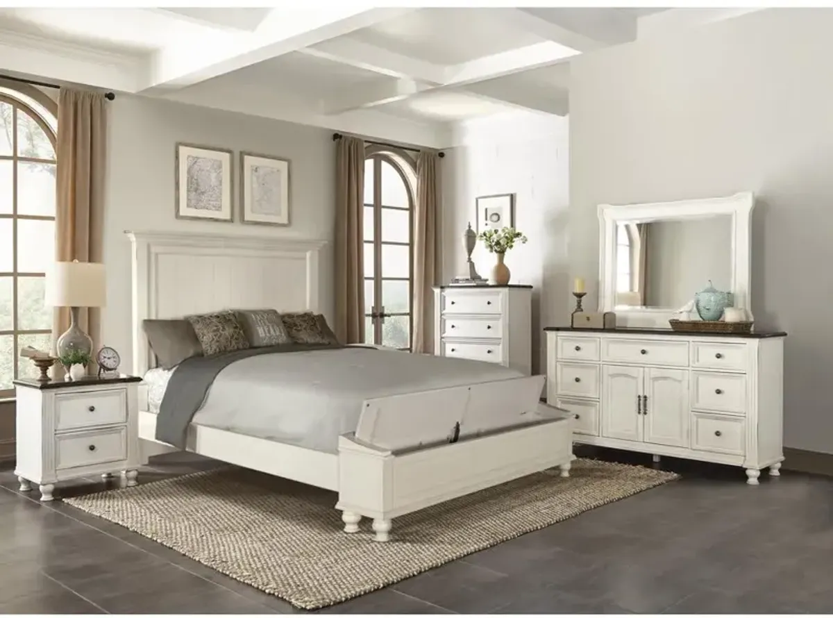 Sunny Designs Eastern King Bed with Storage