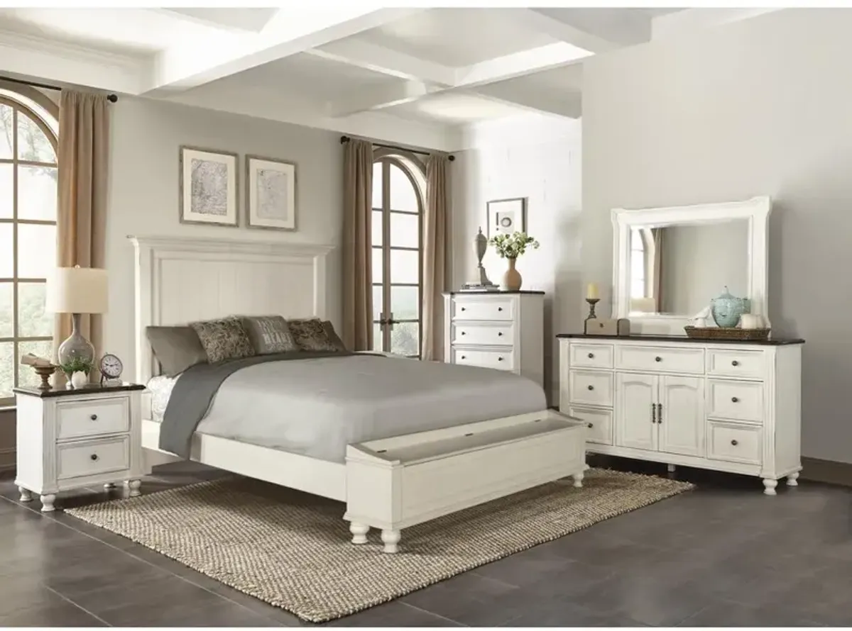 Sunny Designs Eastern King Bed with Storage