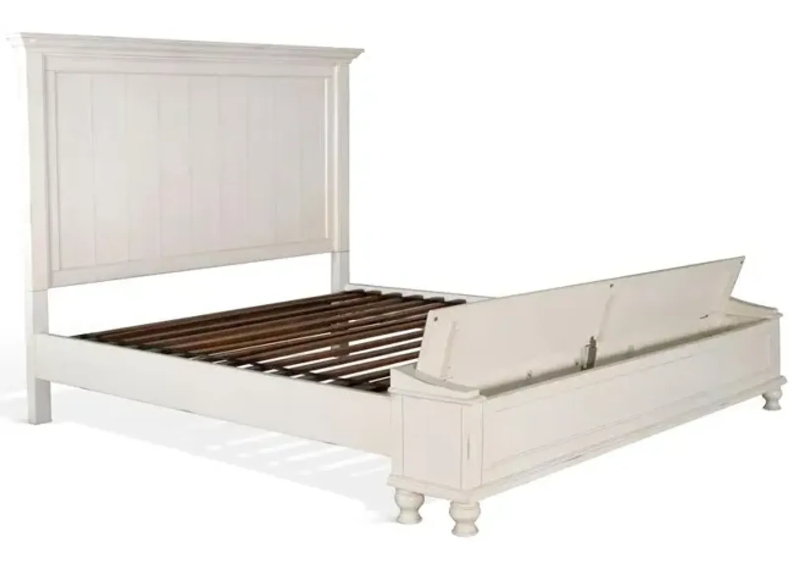 Sunny Designs Eastern King Bed with Storage