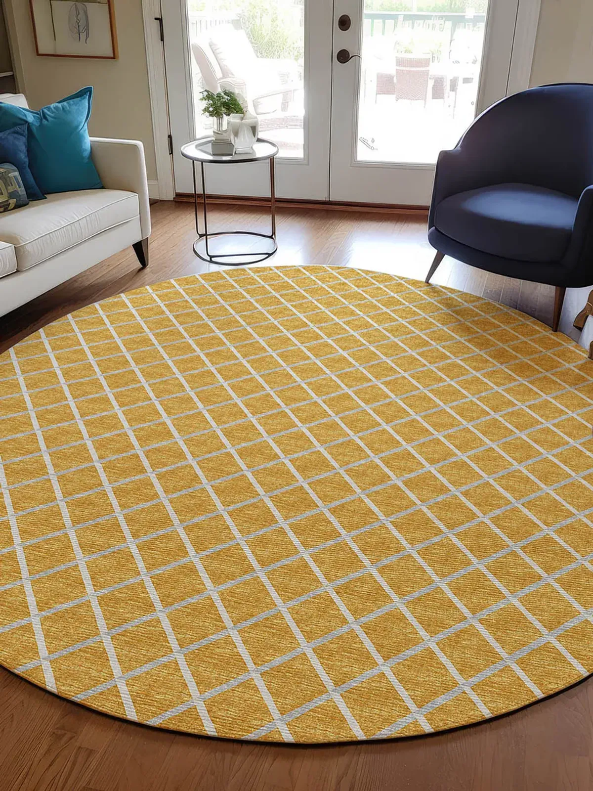 York YO1 Gold 8' Rug