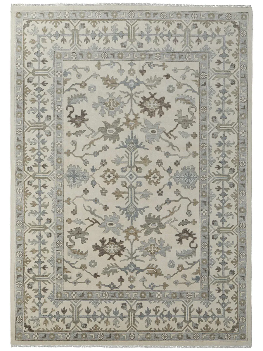 Karina 69G5F 2' x 3' Ivory/Gray/Brown Rug