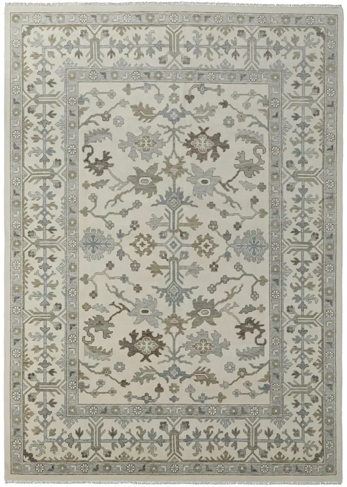 Karina 69G5F 2' x 3' Ivory/Gray/Brown Rug