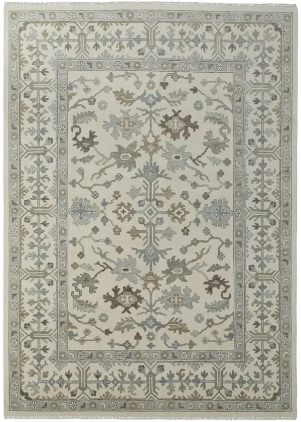 Karina 69G5F 2' x 3' Ivory/Gray/Brown Rug
