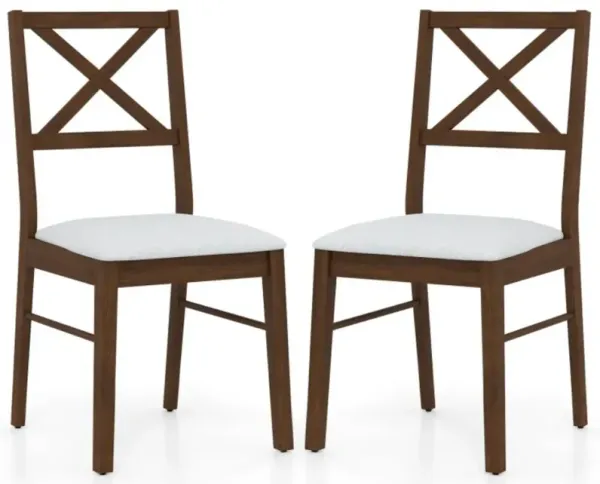 Upholstered Side Dining Chairs Set of 2 for Elegant and Comfortable Dining Room Seating