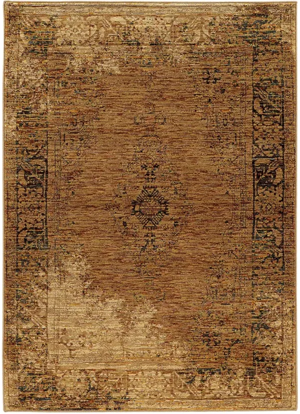 Andorra 8'6" x 11'7" Gold Rug