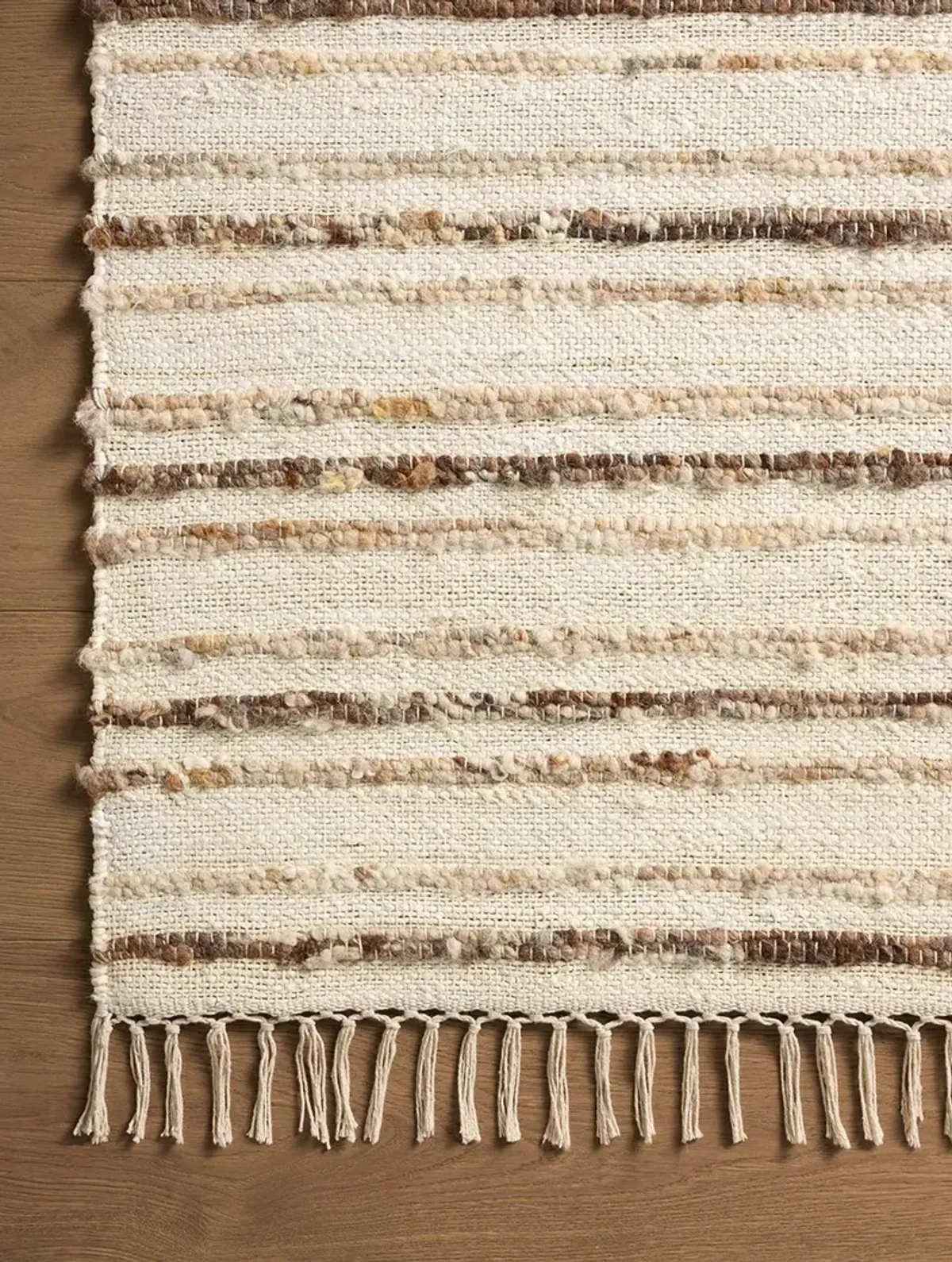 Nico Ivory/Natural 2'3" x 3'9" Accent Rug by Magnolia Home by Joanna Gaines x Loloi