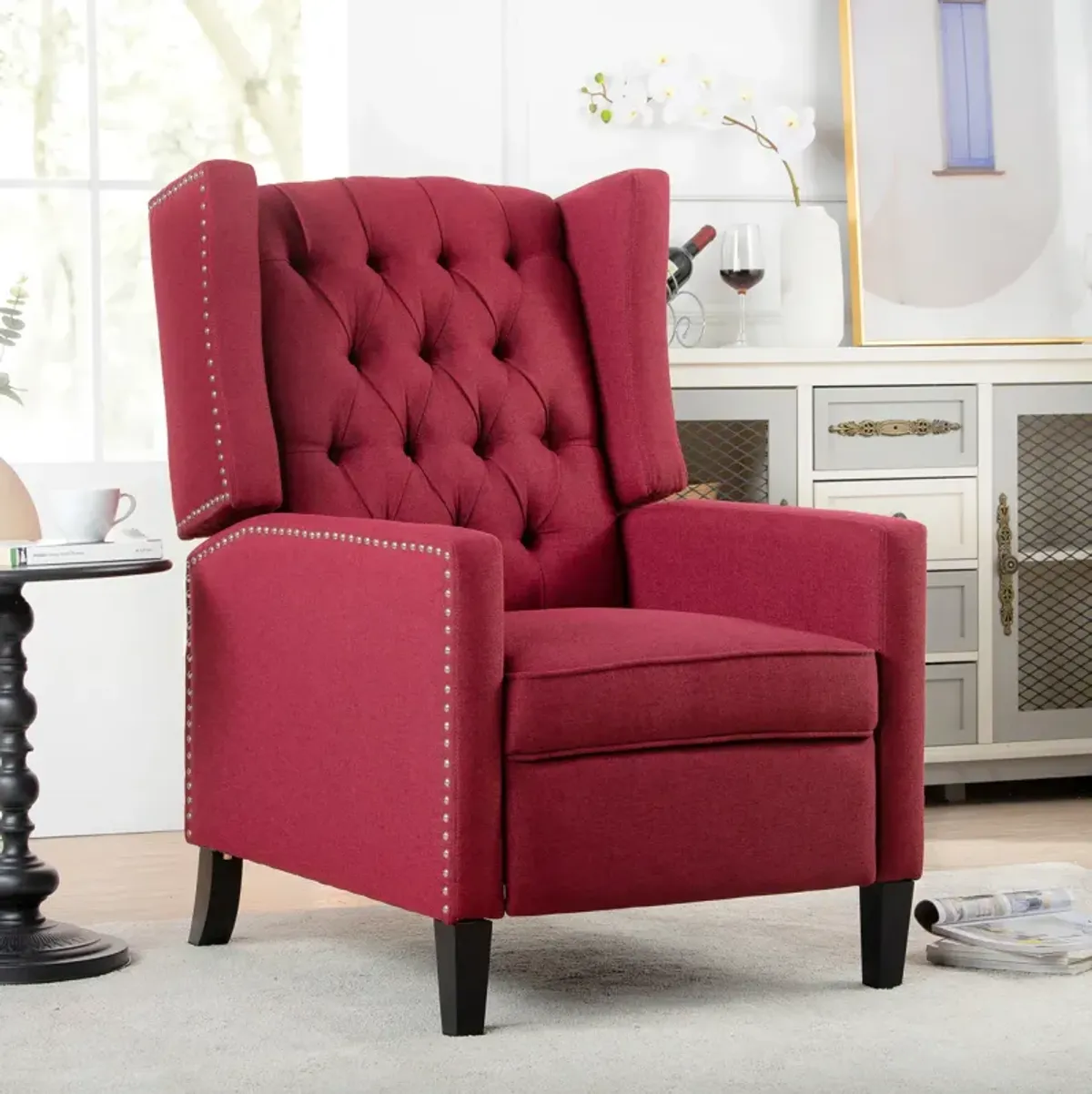 27" Wide Manual Wing Chair Recliner