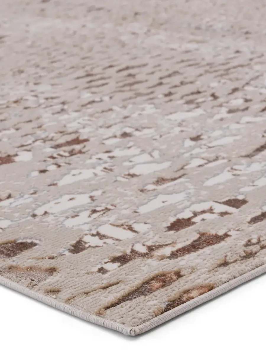 Malilla By Nikki Chu Kimball Tan/Taupe 2'2" x 8' Runner Rug