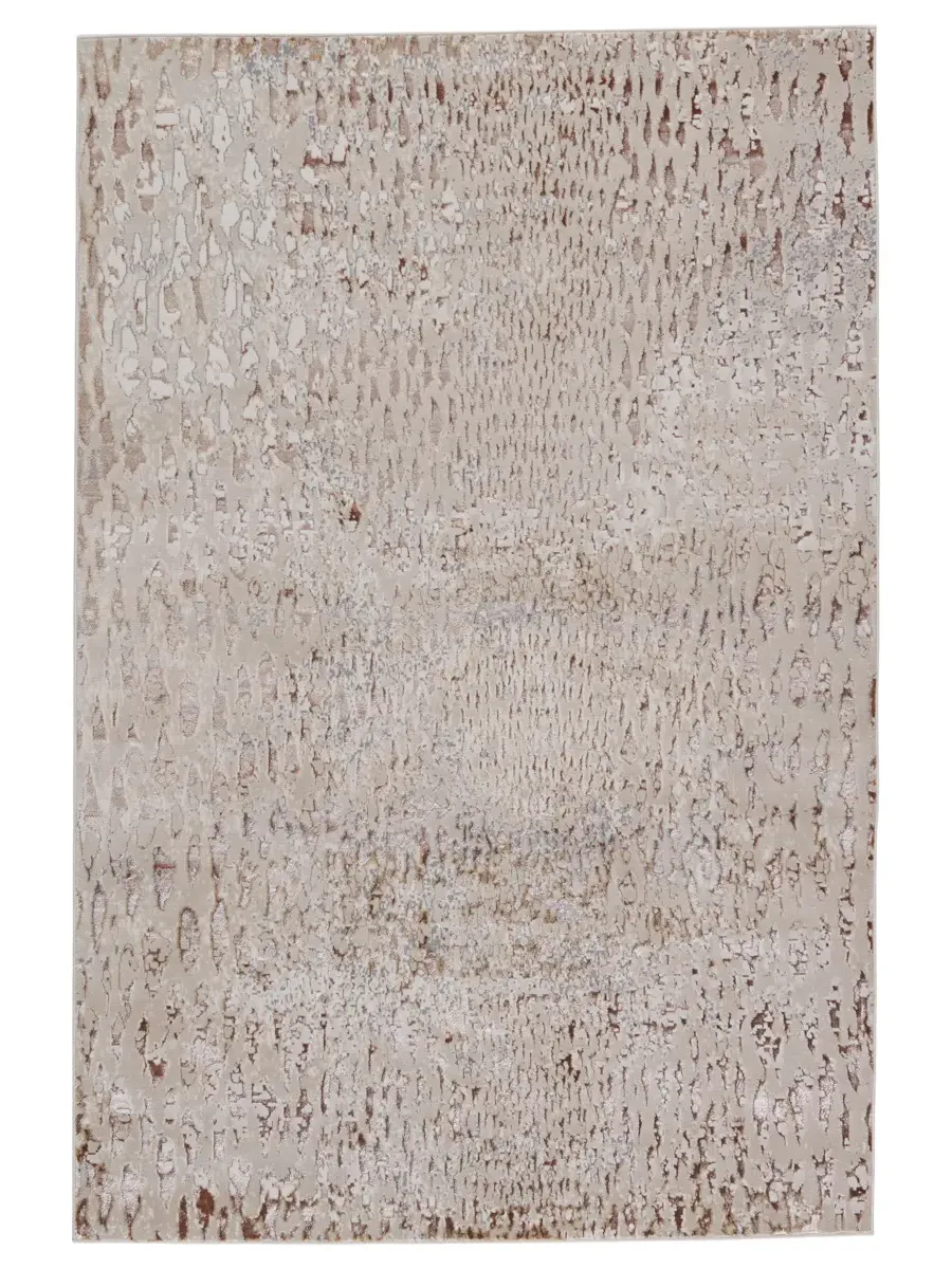 Malilla By Nikki Chu Kimball Tan/Taupe 2'2" x 8' Runner Rug