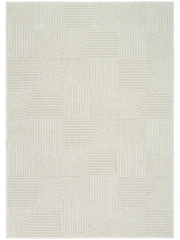 Natural Texture NTX02 Ivory 5'3" x 7' Rug