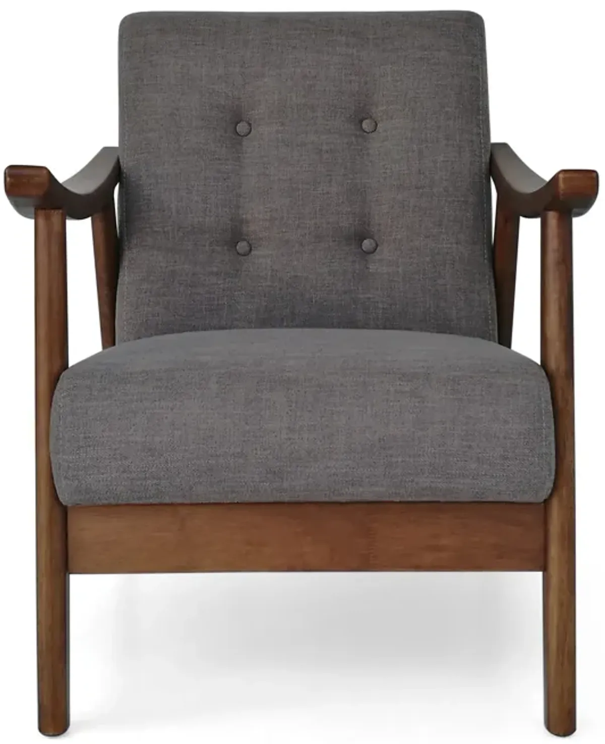 Merax Mid-Century Modern Tufted Armchair Accent Chair