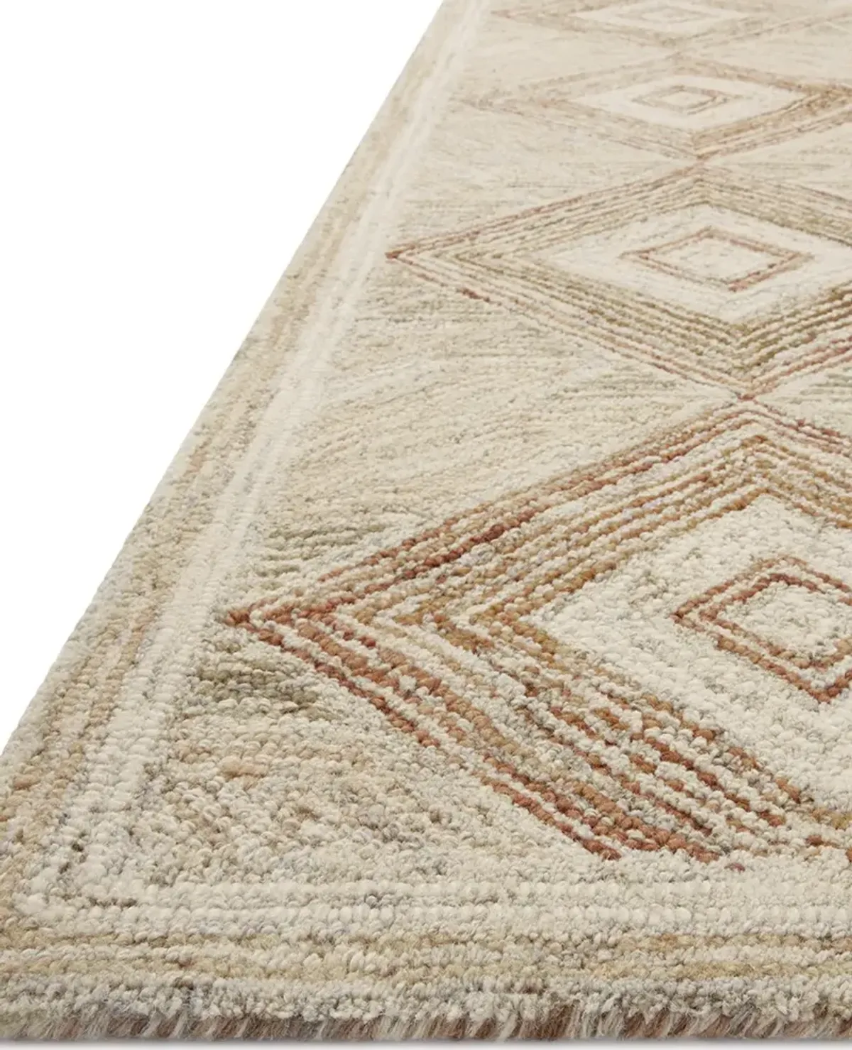 Varena VAR-01 Sand / clay 3''6" x 5''6" Rug by