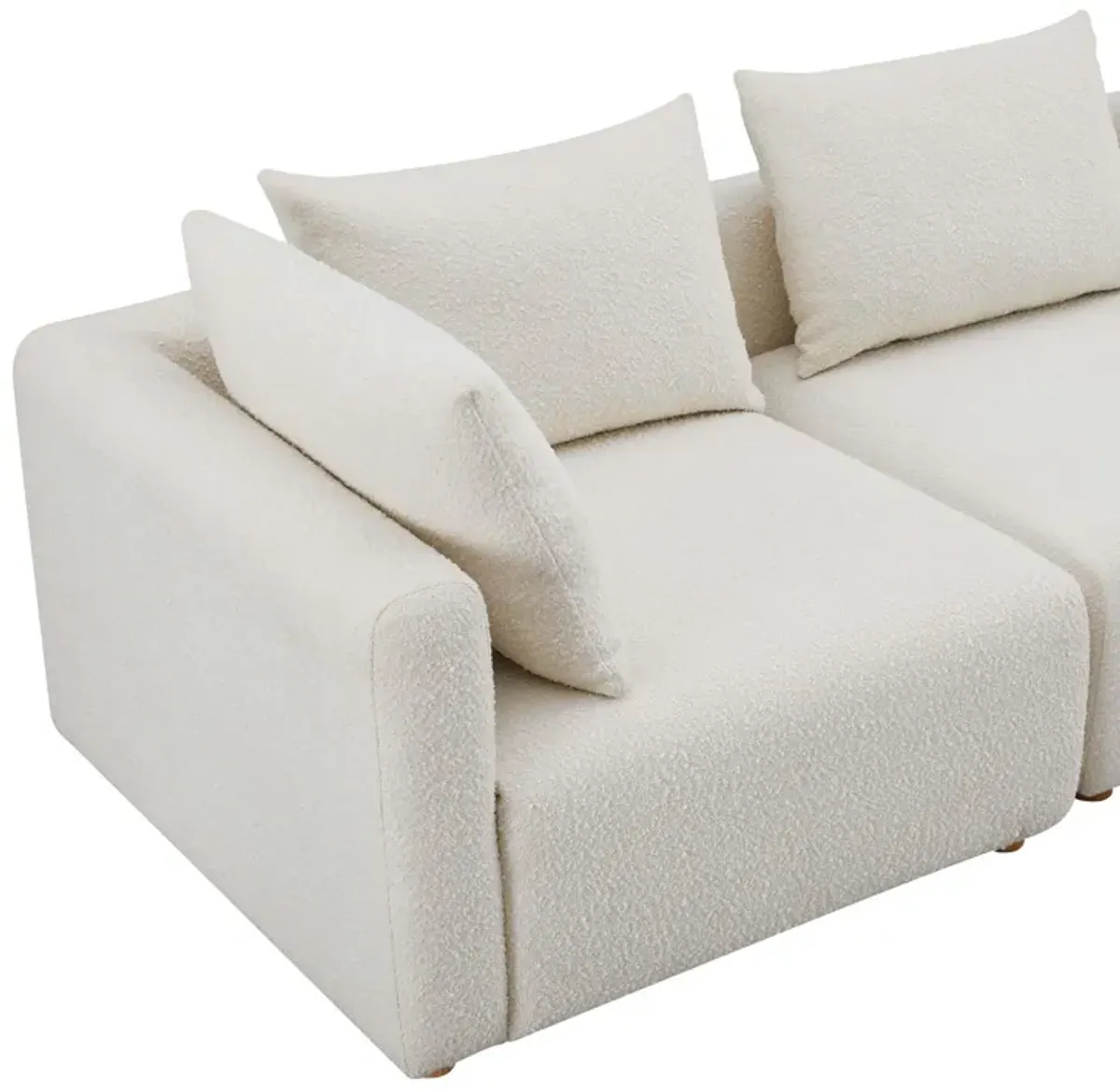 Hangover Cream Loveseat