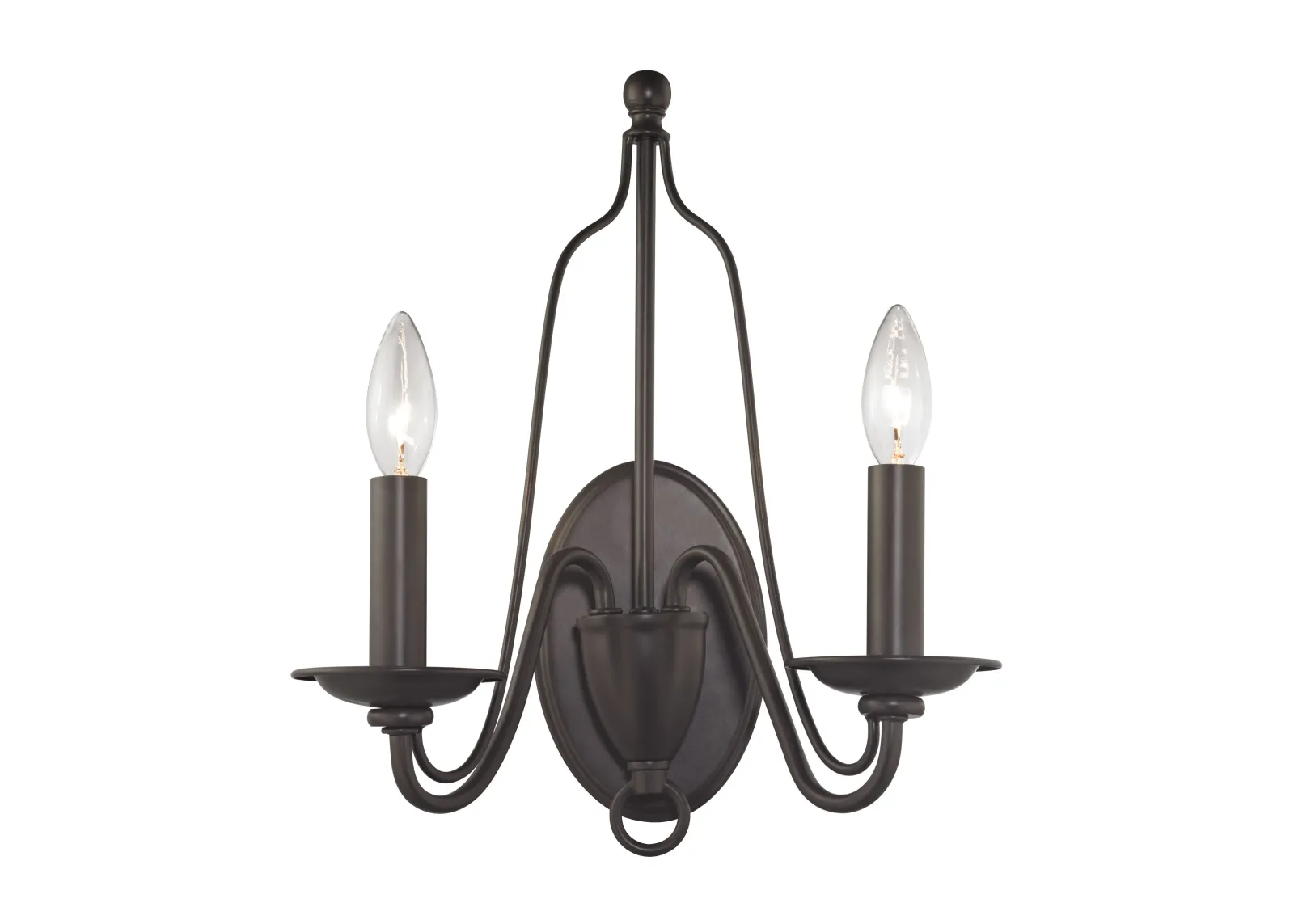 Monroe 15'' High 2-Light Sconce