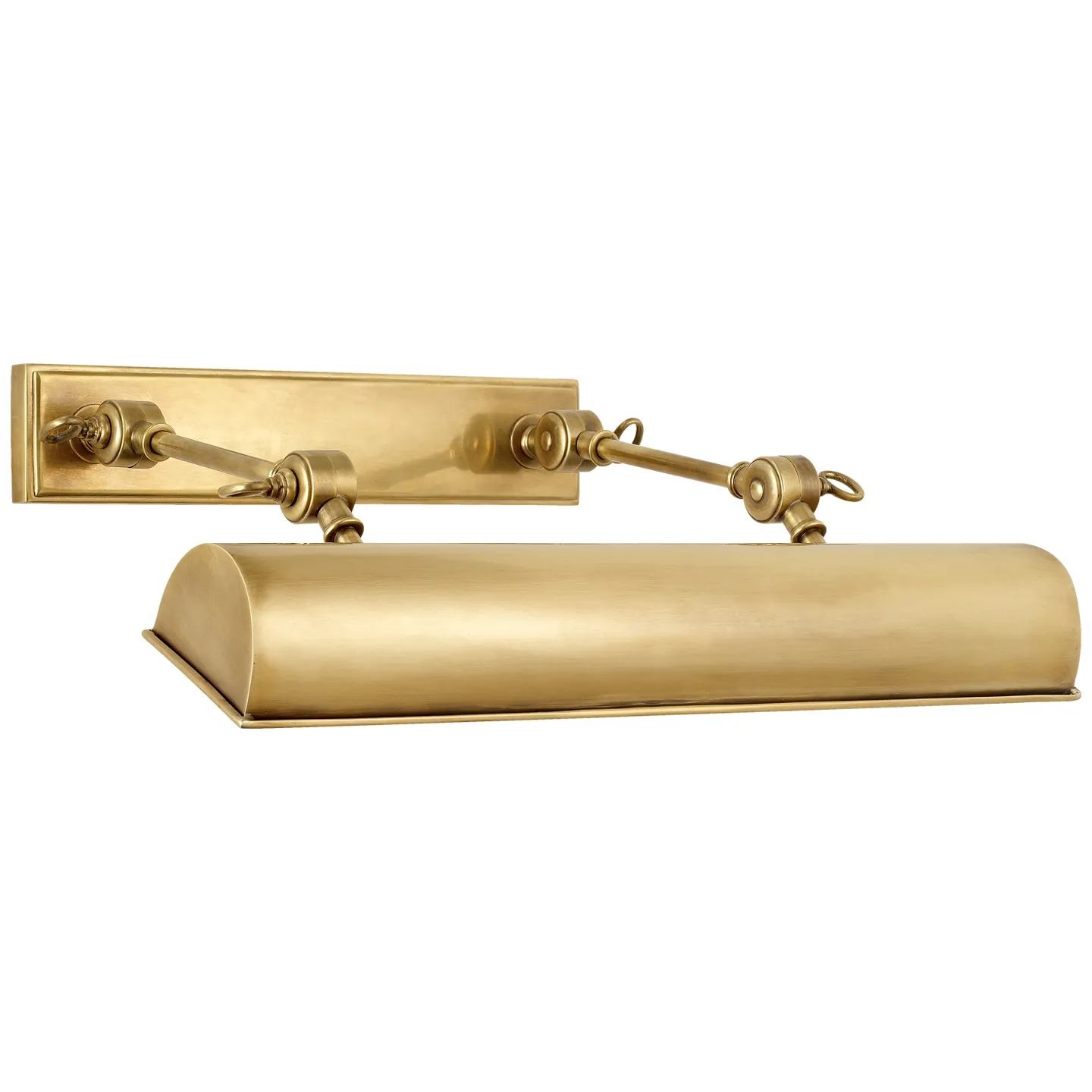 Anette 16" Picture Light in Natural Brass