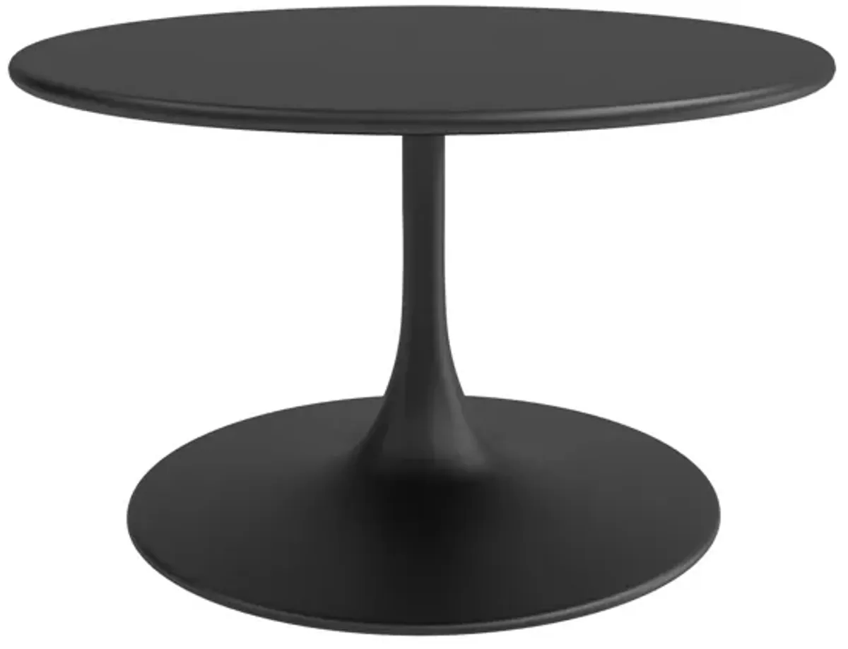 KURV® OUTDOOR & INDOOR ROUND 31.5" STEEL COFFEE TABLE