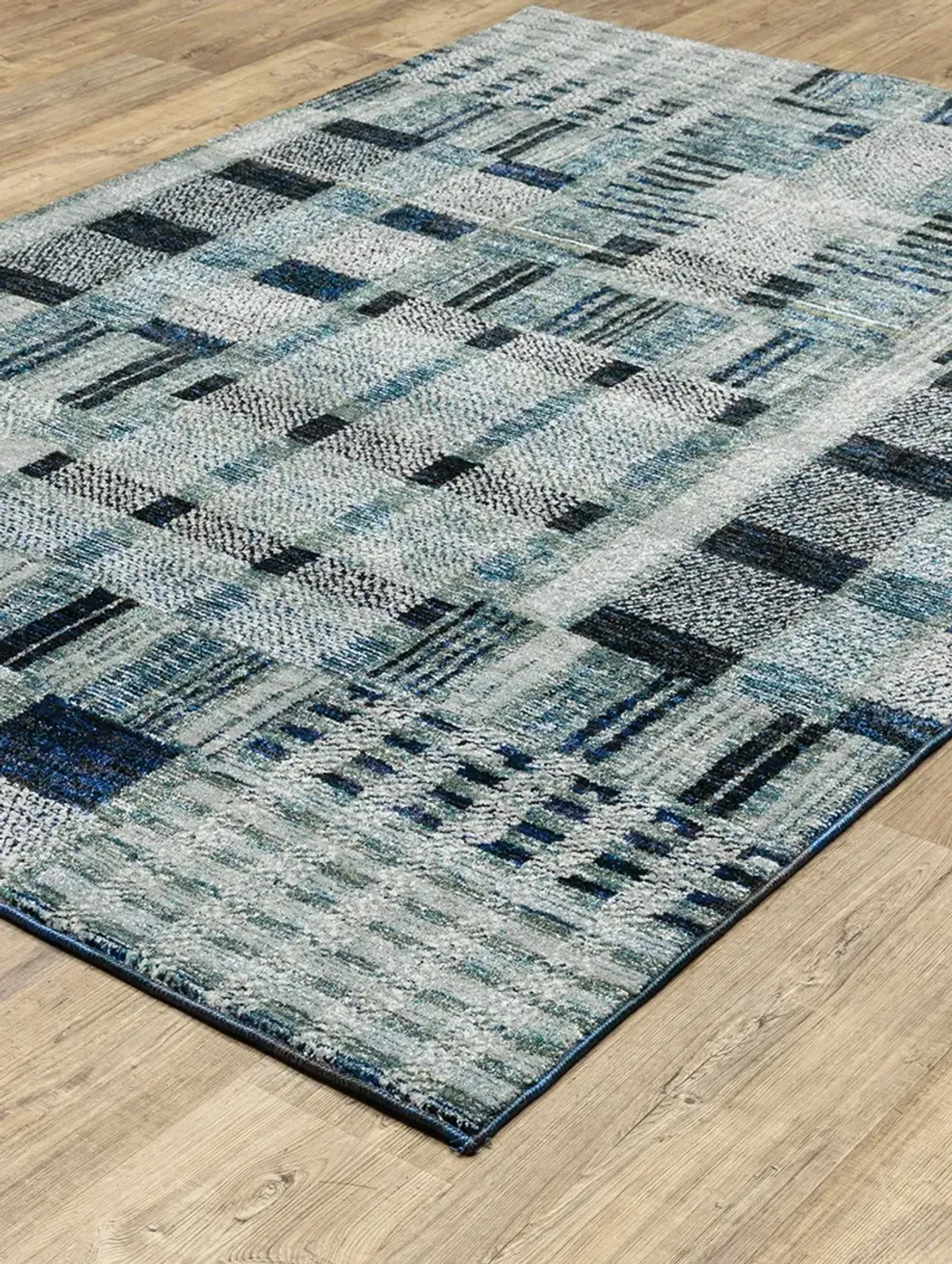 Atlas 1'10" x 3'2" Blue Rug