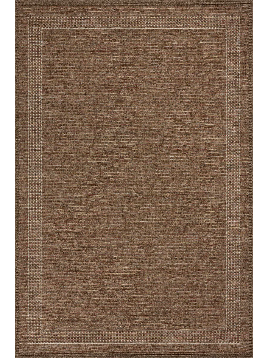 Merrick MER-07 Cinnamon / Multi 8''9" x 12''2" Rug by Loloi II