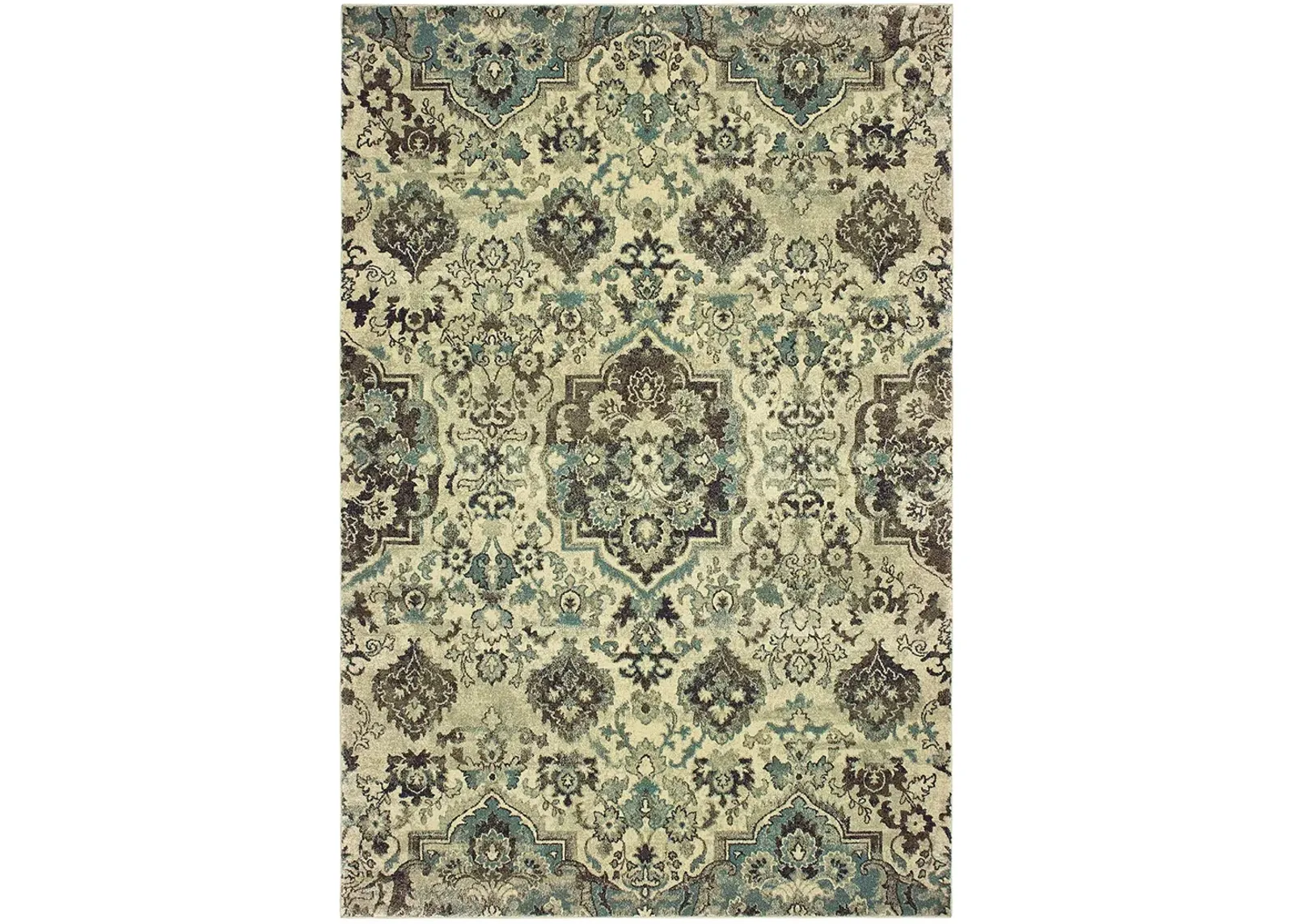 Raleigh 3'10" x 5'5" Ivory Rug