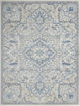 Ivory/Blue color